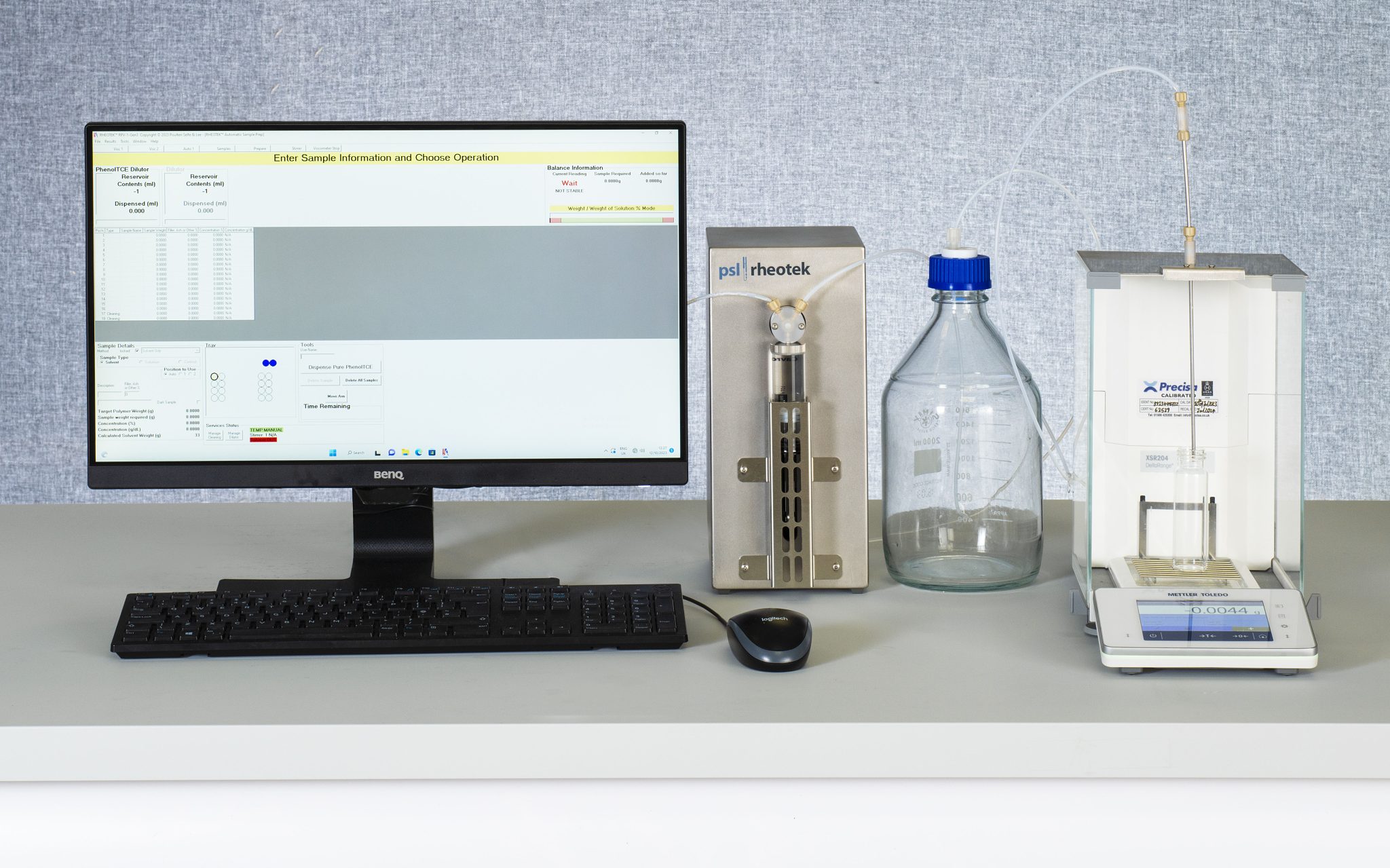 Automated PSL Rheotek RPV Polymer